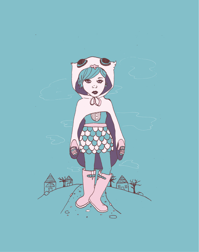 Girl With Owl