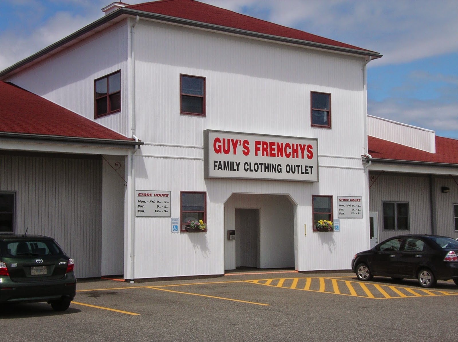 GollyGeeGosh Maritimes Frenchy's and Guy's Frenchy's Clothing Stores