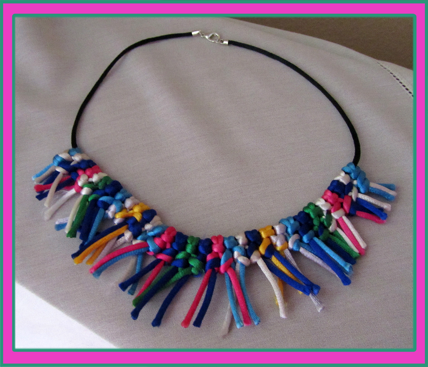 El Taller de Canelita COLLAR FLECOS 50 CM (ref. MAC012)