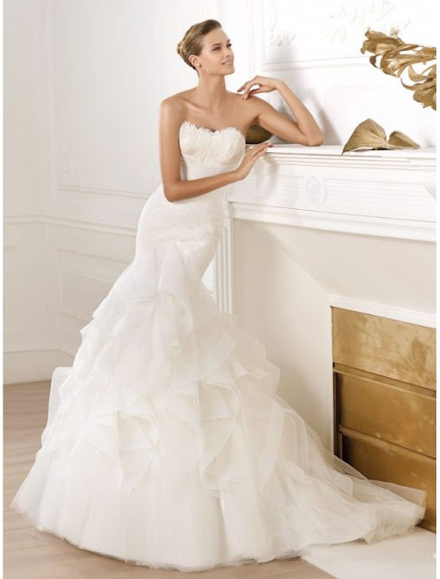 wedding dress with ruffles wedding dress with ruffles