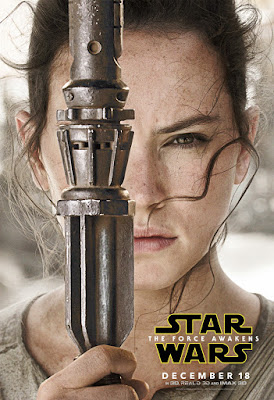 Star Wars The Force Awakens Poster Daisy Ridley as Rey