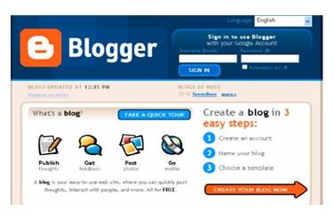 blogger platform