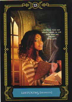 Wisdom of the House of Night Oracle Cards Wisdom+of+the+House+of+Night+Oracle+23+Listening