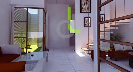 Rumah Modern Design Runag tamu
