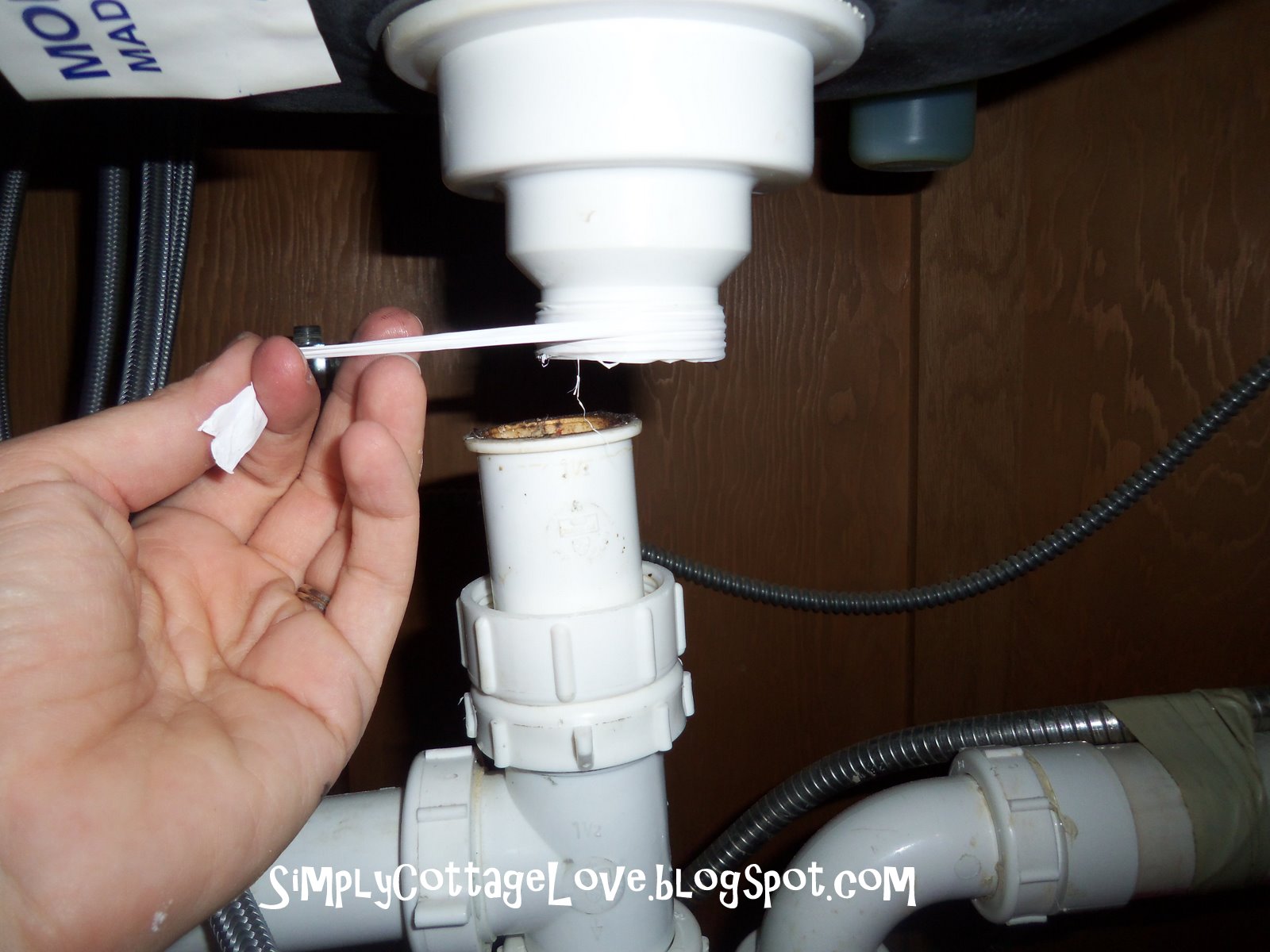 Simply Cottage Love How To Install a Sink and the New Countertops!! {DIY}