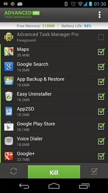Advanced Task Manager Pro android apk - Screenshoot