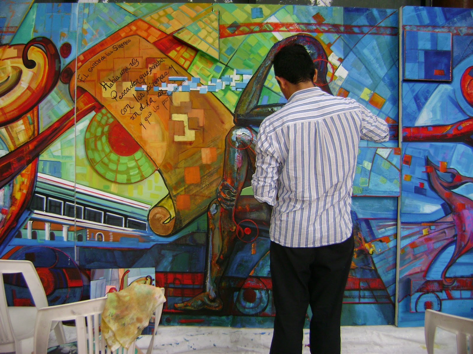 MAI Sinaloa MURAL MANIFESTACION ARTISTICA DE ERNESTO RIOS ROCHA