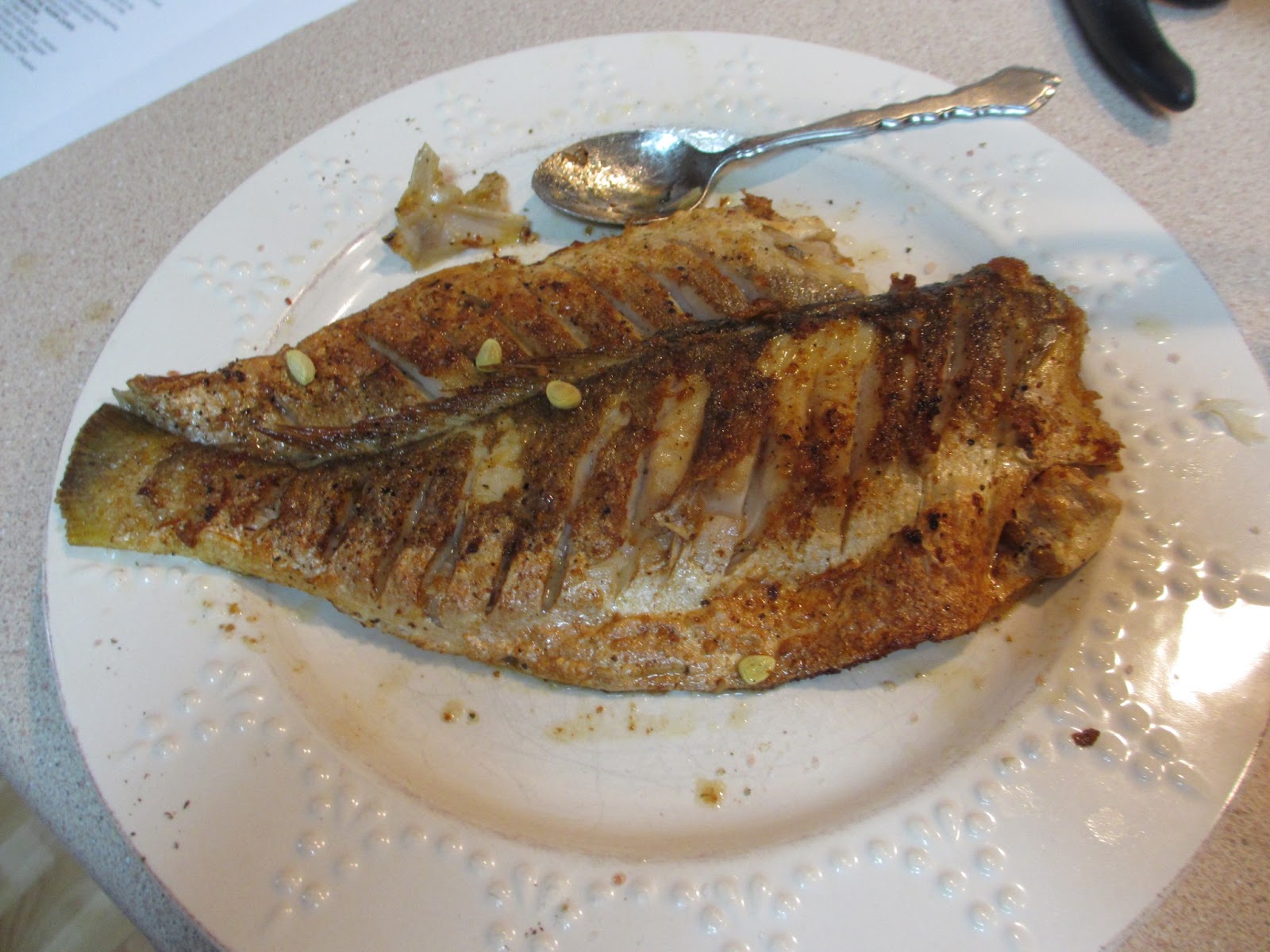 Cannundrums Fried Salted Sea Trout