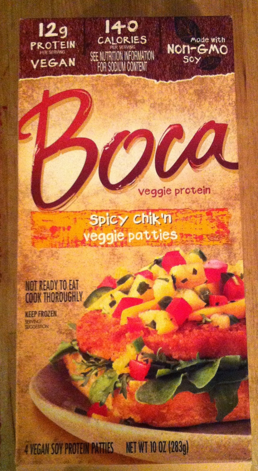 Vegan Adjacent Product Review Boca Spicy Chik'n Patties