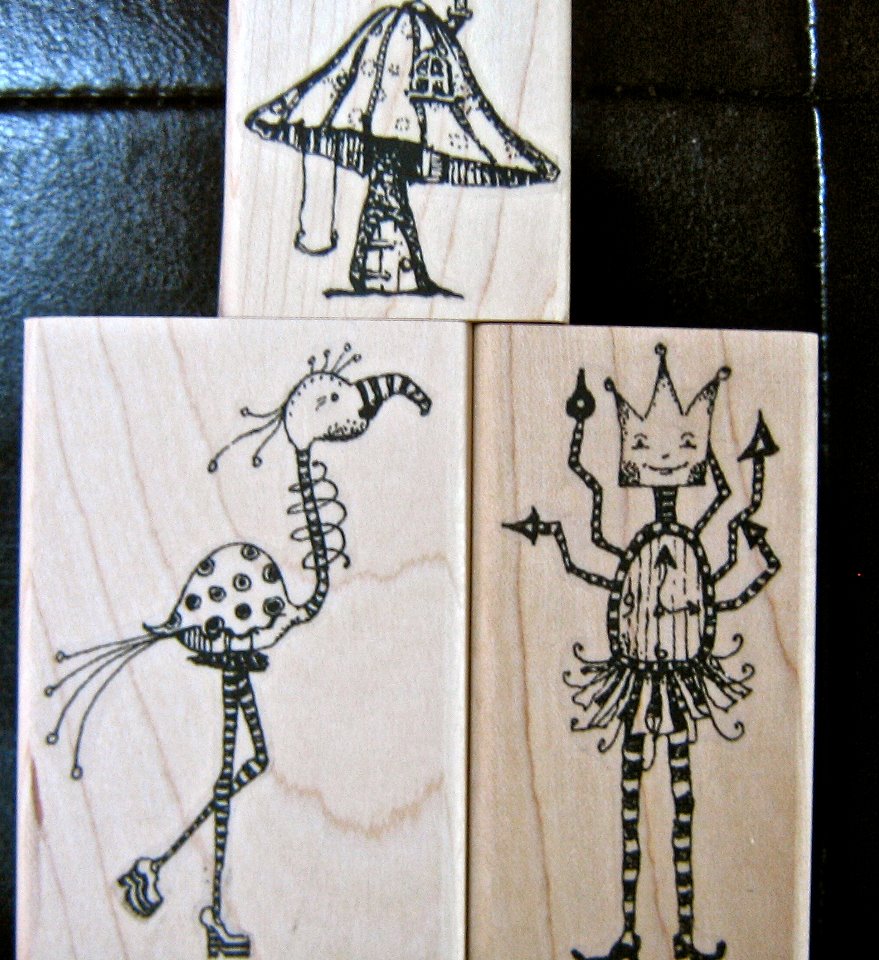 pinkflamingo61 Viva Las Vegas just released my newest rubber stamps!