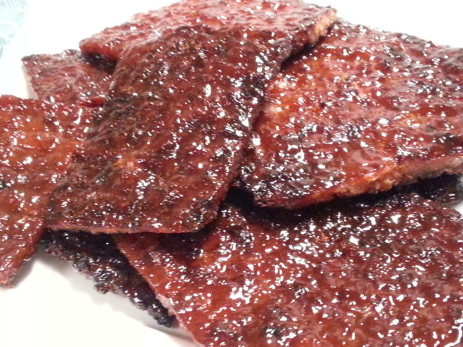 Simple Baking Pork Jerky ( Bak Kwa )