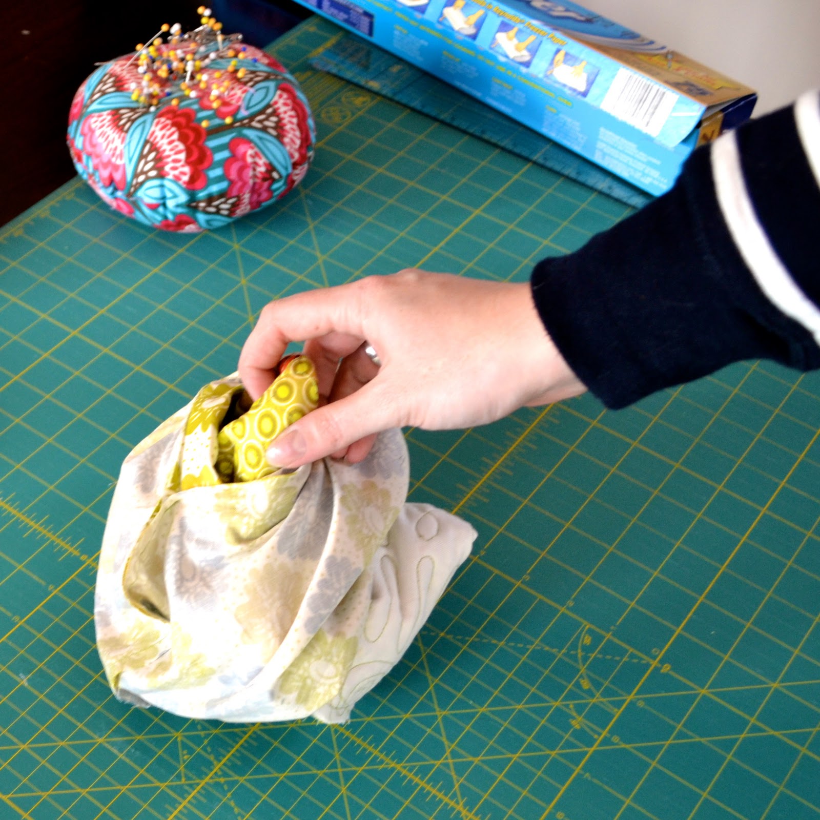 On the Windy Side How to make a quilted hot water bottle cover a