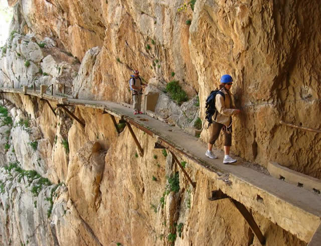 El Caminito del Rey, El Chorro, Spain El Caminito del Rey, El Chorro, Spain