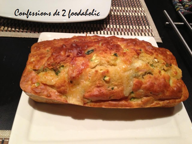 Confessions De Foodaholic Cake Aux Olives Jambon Courgette Et Comte
