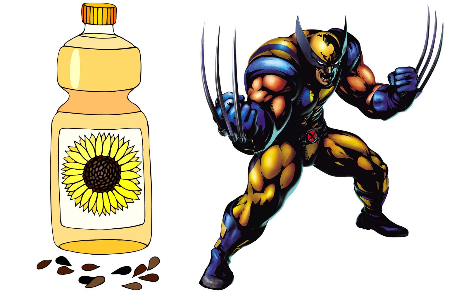 Allergic to Sitting Cook Superhero Cooking Oils Series, Sunflower Oil