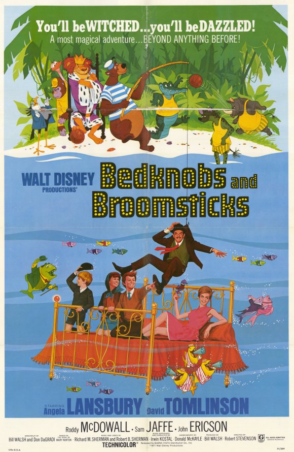 Every 70s Movie Bedknobs and Broomsticks (1971)