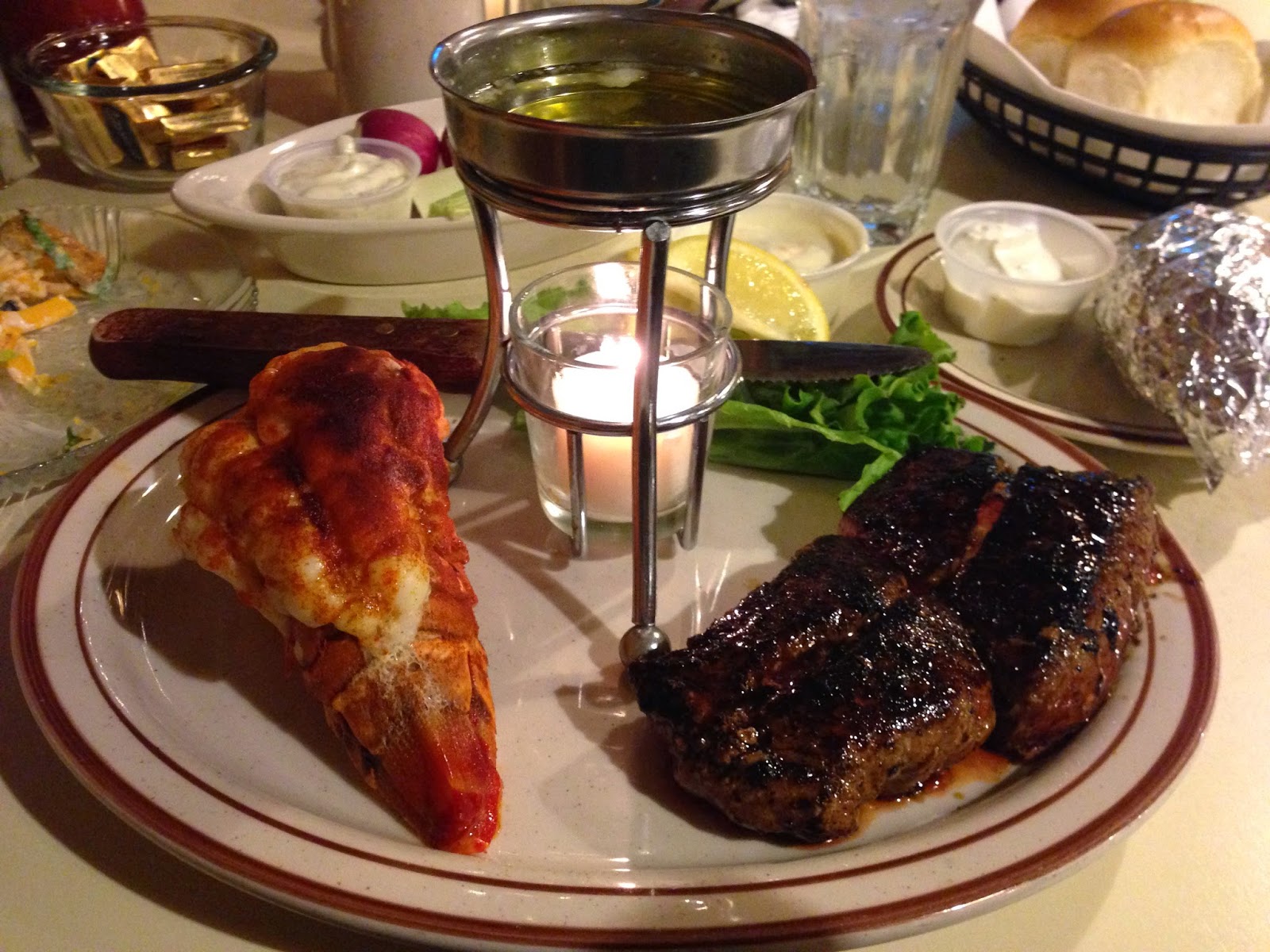Simply Frugalynne Steak and Lobster for Two 14.69 plus Tips!!