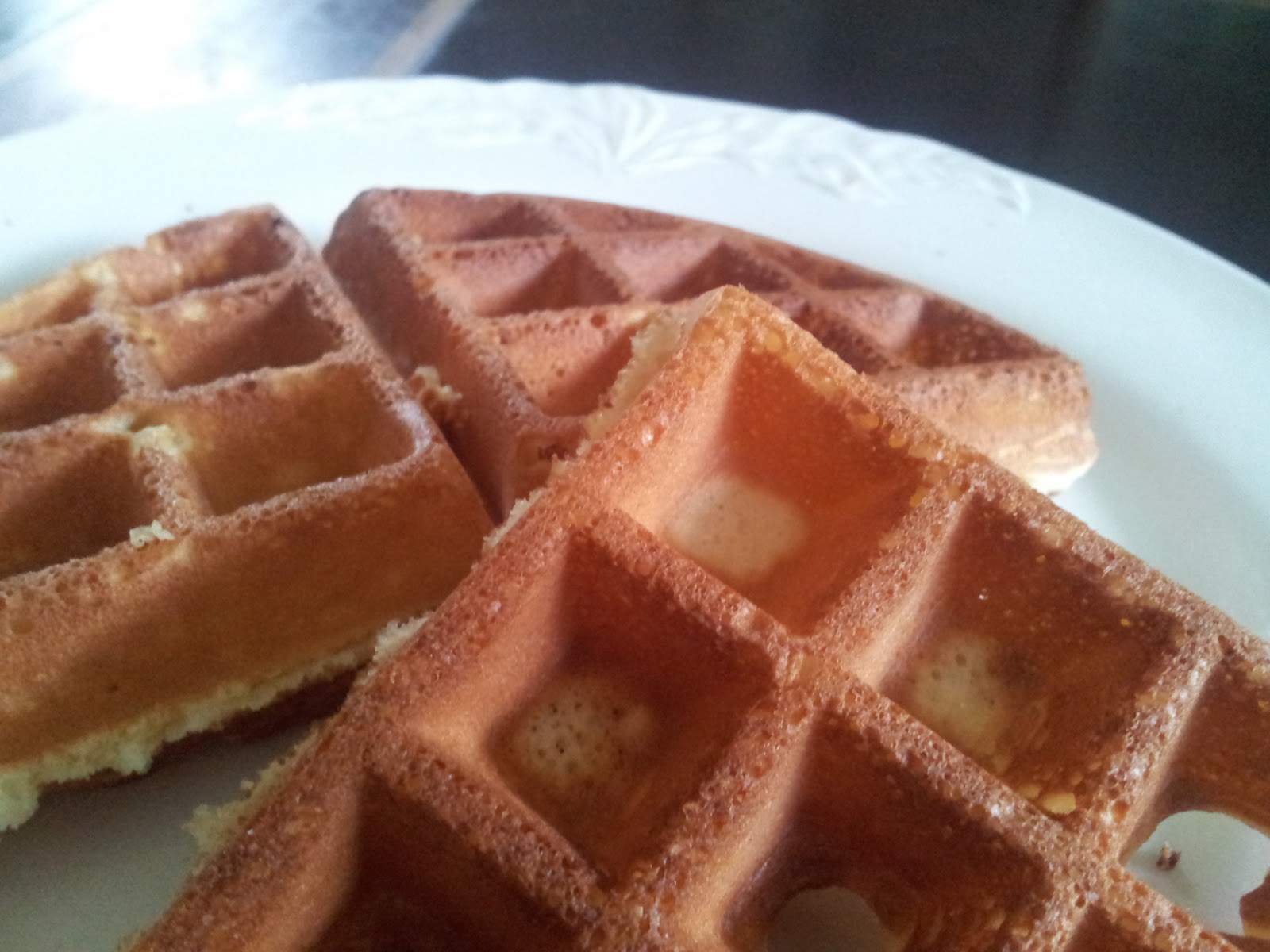 Aussie in a Swiss kitchen Waffles for Sunday Brunch