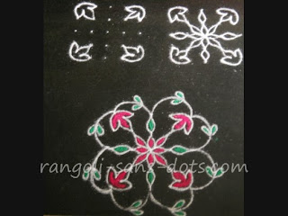 deepam kolam design rangoli-5-dots-6-steps.jpg