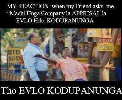 Facebook Funny Memes, Covid Memes, Reactions: Appraisal Comedy - Vadivelu  Comedy Reaction