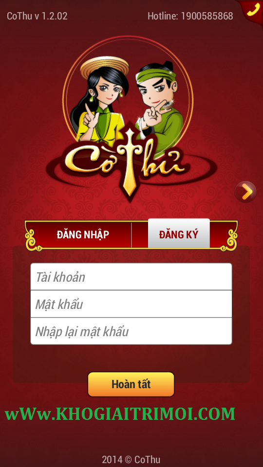 Hướng dẫn đăng ký tài khoản game Cờ Thủ Hướng dẫn đăng ký tài khoản game Cờ Thủ