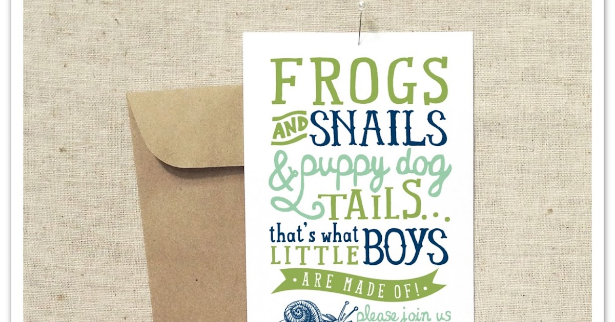 Empress Stationery Frogs Snails and Puppy Dog Tails!