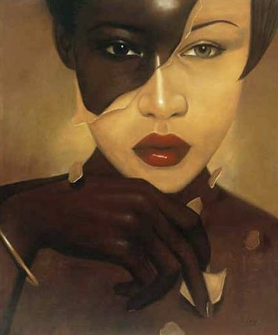 Light Skin vs Dark Skin Art