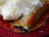 Canelones de espinacas Canelones de espinacas