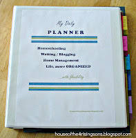 Homeshooling and Blogging Planner Unit Study Planner