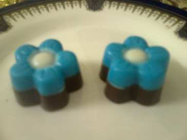 Chocolate flowers