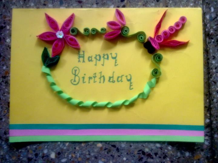 Simple Greeting Cards Creative Art & Craft Work
