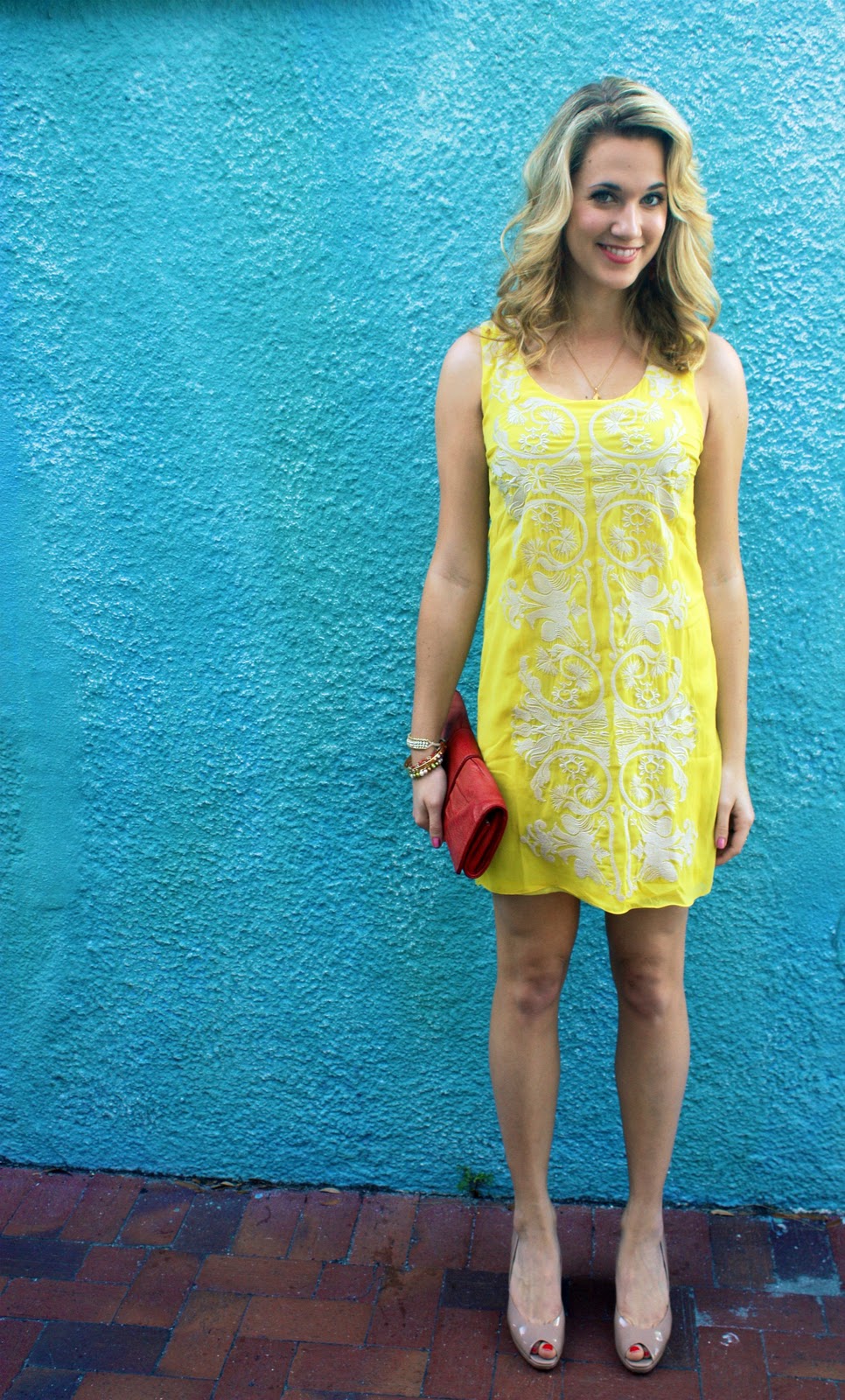 macys lemon dress