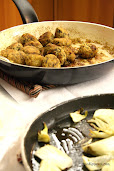 Polpette con radicchio