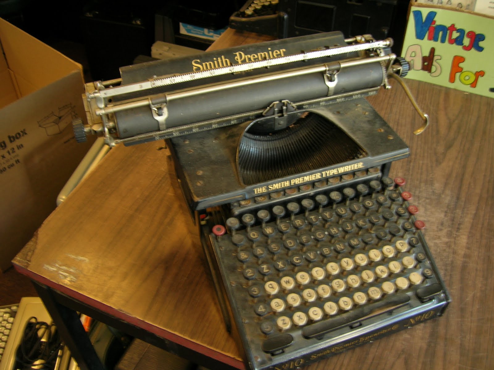 Life in a Typewriter Shop Before & After... And More.