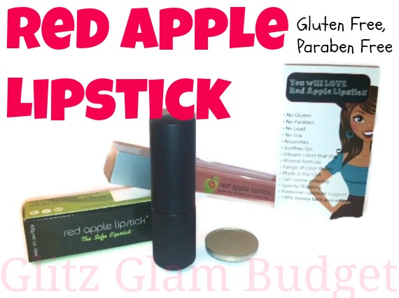 Red Apple Lipstick gluten free, paraben free