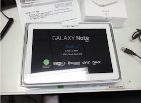 Samsung Galaxy Note 10.1 Miliki RAM 2 GB dan Kemampuan SMS