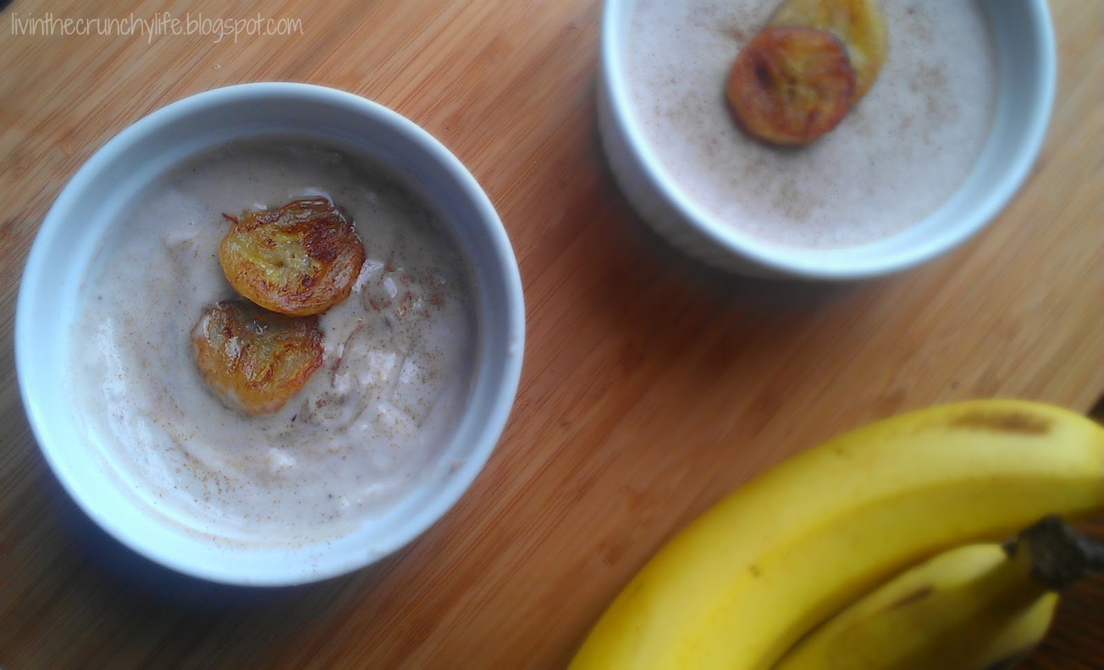 Homemade Roasted Banana Pudding with Gelatin Two Ways (Paleo