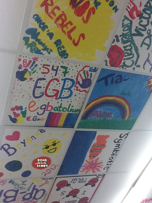 Bond with James Artistic Classroom Ceilings