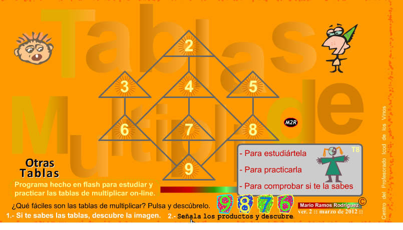 TABLAS DE MULTIPLICAR