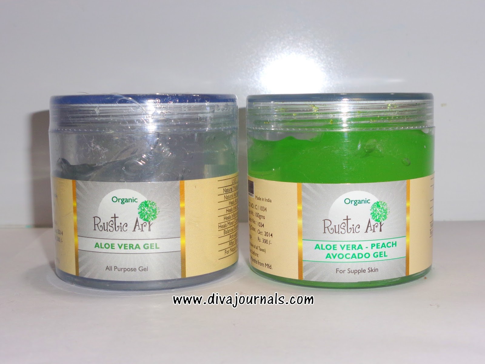 Rustic Art Organic Aloe Vera Peach Avocado Gels Review Rustic Art Organic Aloe Vera Peach Avocado Gels Review