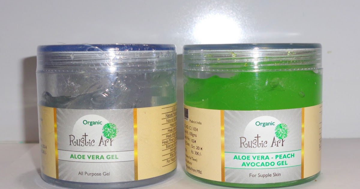 Rustic Art Organic Aloe Vera Peach Avocado Gels Review Rustic Art Organic Aloe Vera Peach Avocado Gels Review