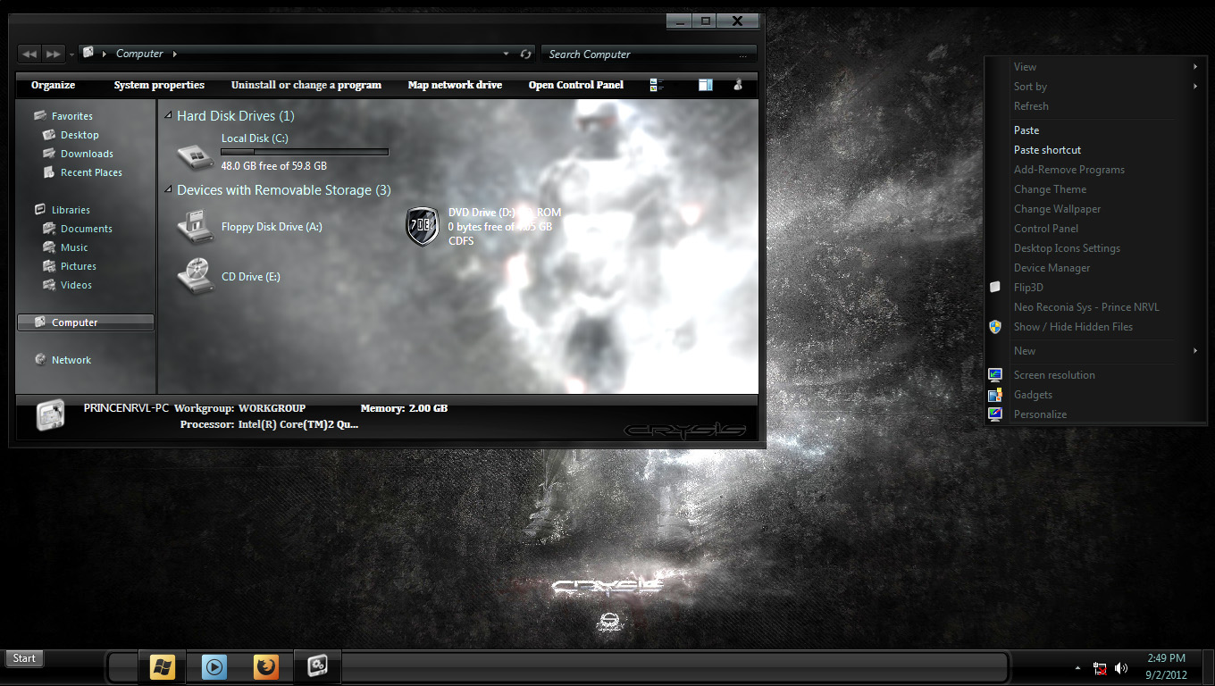 Download Windows 7 Dark Edition Theme Free free software filecloudsolo