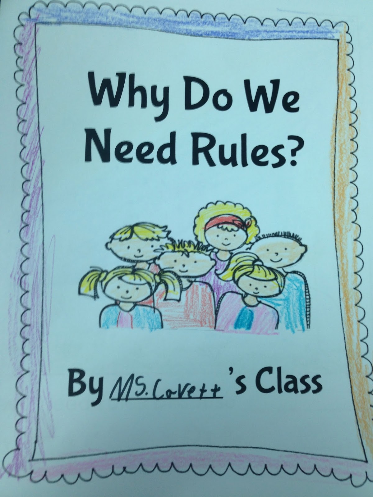 The Adventures of a K/1 Teacher Rules & Laws
