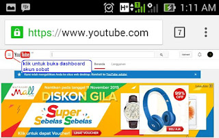 upload youtube dari google chrome Cara upload Video ke Youtube dari Hp