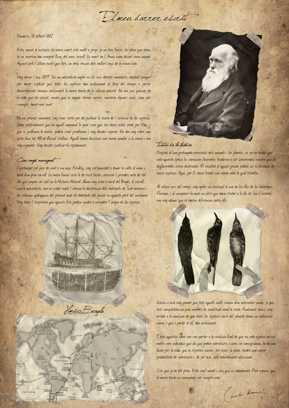 What did charles darwin do image