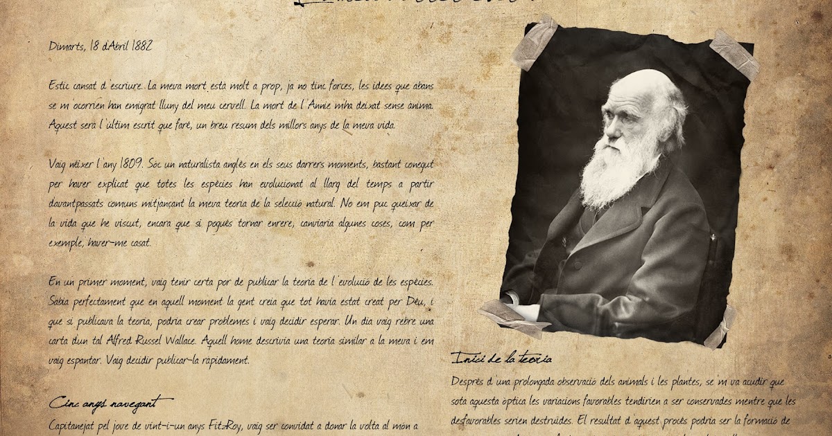 Charles darwin theory picture