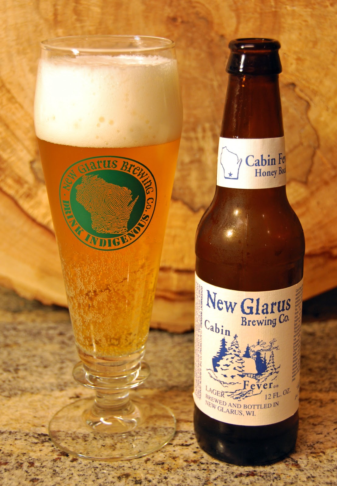 The Beer Obsessor Beer Review New Glarus Cabin Fever