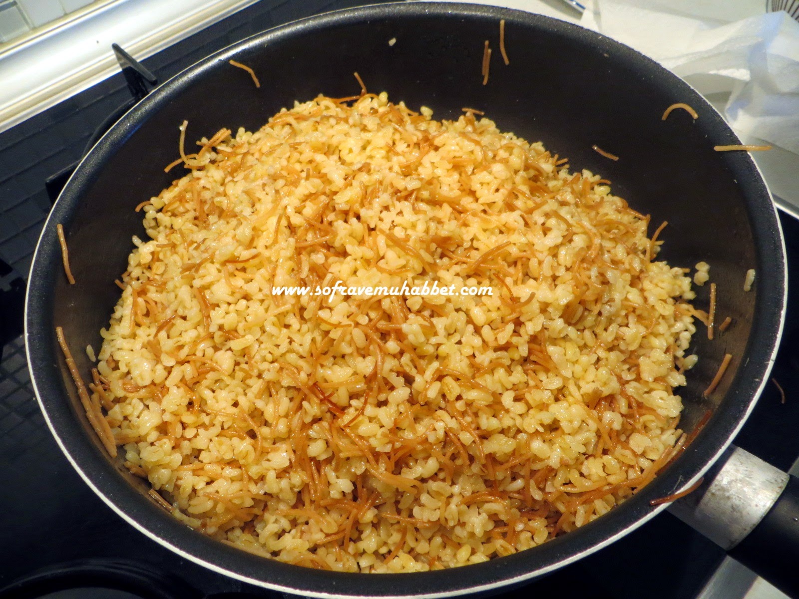 antep usulü bulgur pilavı