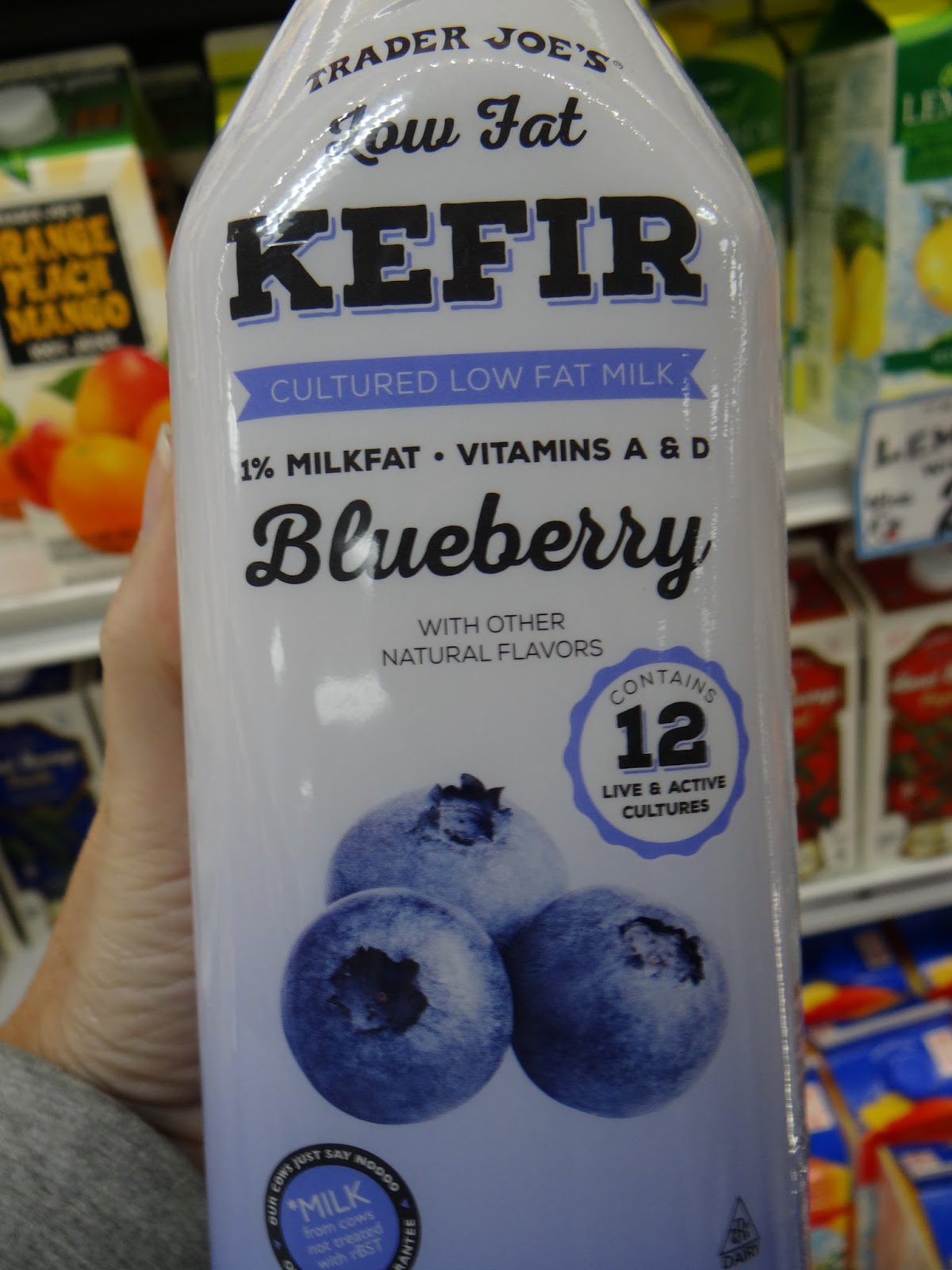 Trader Joe's 365 Day 284 Blueberry Kefir