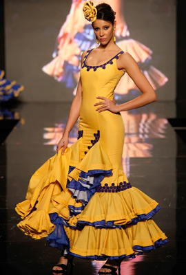Vestido de flamenca con tirantes vestido de flamenca con tirantes